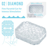 Tenga Uni Diamond Sleeve Masturbator For Intense Play Default Title Strokers - Cup|Egg